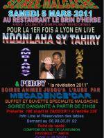 Ndondolahy et Tahiry à Lyon au restaurant Le Brin d'Herbe