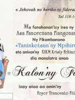 Ndriana ramamonjy‍ kalon'ny fahiny - Foyer Tranovato Fitiavana