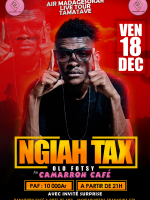 Ngiah Tax Olo Fotsy‍ - Camarron Cafe Mangarivotra Toamasina‍