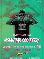 Ngiah Tax Olo Fotsy‍ en show case JAO'S PUB‍