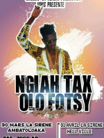 Ngiah Tax Olo Fotsy‍ en show case La Sirene Ambatoloaka‍