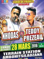 Nhodas & Teddy Prezeau Lundi de Pâques miavaka Terrain Station Ambohitsilaozana