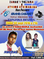 Nhodas‍ - grand cabaret au Resto Feno-Hira Karaoke 67ha