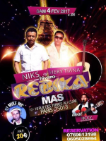 Niks & Hery tiana‍ hivazo Rebika‍ au Salle MAS Paris‍