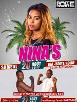 Nina's en concert Discothèque Boite Noire Antsiranana