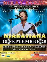 Njakatiana en concert Gare des Manguiers Espace Les Pangalanes Toamasina
