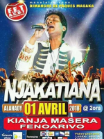 Njakatiana‍ en concert Kianjan'ny Masera Fenoarivo‍