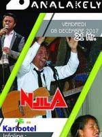 Njila, Mahery, Lilie en cabaret concert Karibotel Twenty Six 26