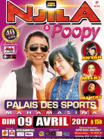 Njila‍ & Poopy‍ en concert au Palais des Sports Mahamasina‍ avec Anyah‍, Melky‍ & Mahery‍