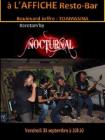Nocturnal‍ korotam'by à L'Affiche Resto Bar Toamasina‍