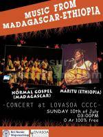 Normal Gospel & Maritu - concert at Lovasoa CCC
