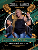 Nounous‍ show case Cristal Karaoke Brickaville‍