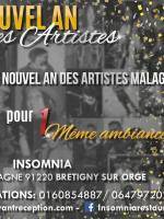Nouvel an des artistes à l'Insomnia Bretigny sur Orge