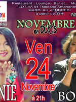Novembre en duos avec Nanie‍ & Bodo‍ au TRASS Tsiadana‍