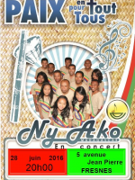 Ny Ako en concert à Fresnes