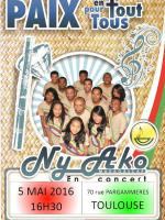 Ny Ako en concert à Toulouse - Paix en tout pour tous
