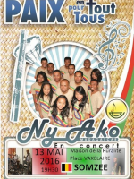 Ny Ako paix en tous pour tout en concert à Somzee
