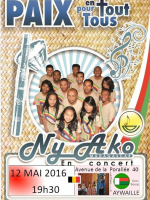 Ny Ako paix pour tous en tout en concert à Aywaille