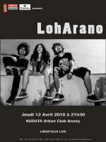 Ny Loharano en show case Kudeta urban Club