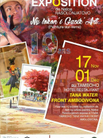 Ny lokon'i Gasik'Art - expo de Natoa‍ 10 ans - Tamboho Restaurant Tana Water Front Ambodivona