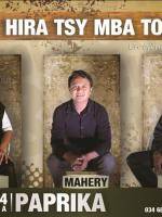 Ny Hira tsy mba tonta avec Poun, Nini et Mahery en concert au Paprika