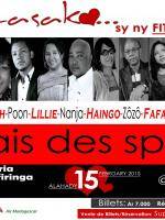 Ny lasako ... melky, Poon, Salomon, Lilie et Nanja au Palais des Sports