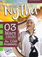 Nytha‍ en concert au CGM Analakely‍