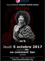 Nytha‍ en concert No Comment Bar Isoraka‍