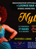 ‍Nytha soirée animée inauguration officielle du lounge bar - Hotel de l'Avenue (HDA) Analakely‍