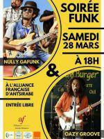 Oazy & Nully soirée funk - AF - Alliance Française d'Antsirabe