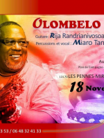 Olombelo ricky‍ avec Rija Randrianivosoa‍ & Miaro Tanjona‍ au Party Time Les Pennes-Mirabeau