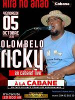 Olombelo ricky en cabaret live La Cabane Live