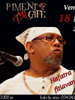 Olombelo ricky‍ en concert au Piment Café Behoririka‍