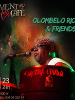 Olombelo ricky‍ en concert au Piment Café Behoririka‍
