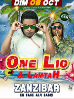 One Lio‍ & Lamtah‍ en show case Discothèque Zanzibar‍