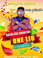 One Lio‍ soirée des amoureux au Golden Night Ambilobe‍