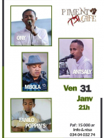 Ony Rakotomalala‍ Mbola Talenta‍ Antsaly‍ Fanilo Poppin's‍ - Piment Café Behoririka‍