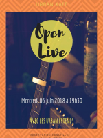 Open live avec les urban friends - Urban Café Antsahabe‍