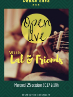 Open live with Lal & Friends‍ au Urban Café Antsahabe‍