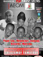 Paget‍ ‍, Riccardo‍ , Mireille Ars, Romanic, Matrangy - 10e anniversaire AEOM - Espace La Famille Salazamay
