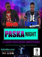 Paska night avec Wesh‍ & Larss‍ - La Sirene Ambatoloaka‍