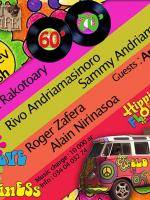 Peace and love hapiness - Eric Rakotoary, Rivo Andriamasinoro, Sammy Andriamanoro, Roger Zafera et Alain Nirinasoa au Piment Café