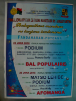Podium, Bal populaire, Matso lehibe, Afomanga - Kianja Herisetra Rafanodina Sabotsy-Namehana