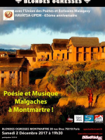 Poésie et musique malgaches à Montmartre - Blondes Ogresses Montmartre Paris