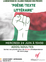 Poésie / texte littéraire - AF - Antsiranana Diégo Suarez‍