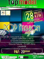 Pop fashion night au Café de la Gare Soarano‍