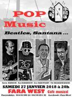 Pop music avec Datita Rabeson, Nali Rabarison, Eric Rakotoary, Titi Razakamiadana Fara West Faravohitra