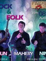 Poun, Mahery et Nini - Rock & Folk au Piment Café