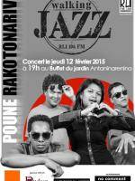 Poune Rakotonarivo - Walking Jazz au Buffet du jardin Antaninarenina