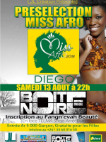 Pré-sélection Miss Afro 2016 -Diégo-Suarez